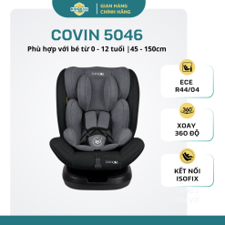 Ghế ô tô trẻ em xoay 360º Zaracos Covin 5406